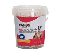 Camon Mini Treats&Snacks Box 500 gr - Minibone - 1° ORDINE? scegli lo sconto BZR5 / BZR20 + 200 punti fedeltà