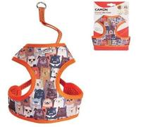 Camon Parure Pettorina con Guinzaglio per Cani "Funny Dogs"