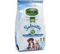 camon Salviette Detergenti 100 Pezzi Muschio Bianco & Aloe