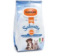 CAMON | Salviette Detergenti per Cani e Gatti, 30x17 cm, Confezione da 100 Pezzi, Fragranza Bergamotto, Senza Alcool etilico né Parabeni, Made in Italy