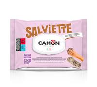 Camon Salviette per cani e gatti – Senza alcool né parabeni – 40 pz 30×20 cm – Legni Bianchi