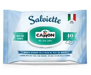 Camon Salviette Muschio Bianco 40 Salviettine