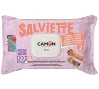 Camon Salviette per Cani e Gatti Profumo Camomilla e Lavanda Maxi Formato 110pz