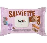 Camon Salviette per Cani e Gatti Profumo Latte e Miele Maxi Formato 110pz