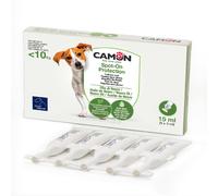 CAMON Spot On Protection Cane (0-10kg) 5 Fiale da 3ml con Olio di Neem Naturale
