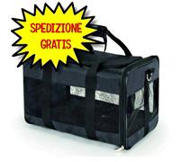 CAMON TRASPORTINO TESSUTO LARGE 53 X 32 X 32 CM NERO CA637/C