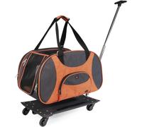 Trasportino con trolley rimovibile Camon: 53x31x31 cm