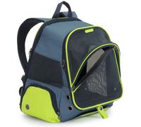CAMON Zaino Pet Bicolore Blu Giallo 34X22X42CM