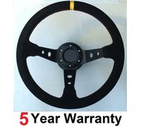 Camoscio Nero Drift 90MM a Calice Drifting Rally Pista Deep Dish Volante WHEEL