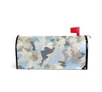 Camouflage Acquerello Copertura decorativa della cassetta postale per l'inverno divertimento natale magnetico copertura della cassetta postale di formato standard para buzon