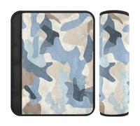 Camouflage Baby Blue 2 Pack accessori auto cinture di sicurezza copre più comfort guida per SUV accessori para carro