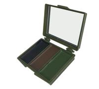 Camouflage Concealment Makeup Compact, pittura professionale per il viso da caccia con specchio, colori a base di olio per tutte le tonalità della pelle, pittura del corpo durevole per allenamento