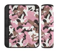 Camouflage marrone pesca 2 pz cintura di sicurezza per adulti protegge il collo e le spalle per la maggior parte delle auto funda para cinturón de carro