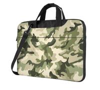 Camouflage Modello Militare Verde Laptop Bag Laptop Case 15.6 Pollice Computer Borse Imbottito Della Copertura Del Manicotto Per Le Donne Uomini