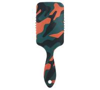Camouflage Nero Arancione Verde spazzole per capelli lisci Spazzola da massaggio progettata per la crescita dei capelli con manico ergonomico cepillo para cabello de mujer