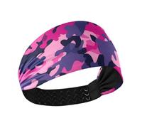 Camouflage Rossastro Pesca Viola Raffreddamento fascia in esecuzione per le donne Capelli elastici per Allenamenti tennis Running bandas para el sudor
