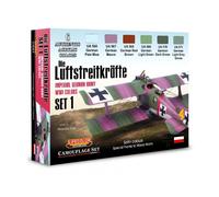 CAMOUFLAGE SET - CS57 Die Luftstreitkräfte Imperial German Army colors LIFECOLOR