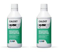 Camp CALDET, Decalcificante specifico per macchine da caffè, bollitori e ferri da stiro, Inodore, Dose per 5 trattamenti (Confezione da 2)