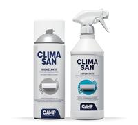 CAMP Climasan igienizzante e detergente, trattamento per gli impianti di climatizzazione di casa e ufficio, purifica e rinfresca l'aria rimuovendo sporco, germi e batteri
