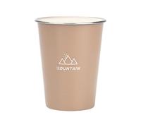 Camp Cup - Stainless Steel Drinkware Lightweight Bottles Camping Cups | Stainless Backpacking Mug | Compact Cold Drinks Coffee Drinkware For Beach Travel Hiking Backpacking Mountain Climbing