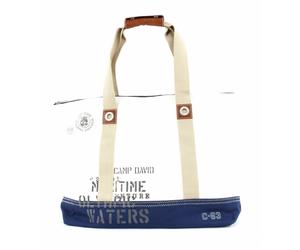 CAMP DAVID borsa shopper Deep River Shopper White