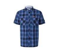 CAMP DAVID Camicia navy / blu cobalto / nero Uomo CAMP DAVID S