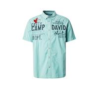 CAMP DAVID Camicia navy / giada Uomo CAMP DAVID S
