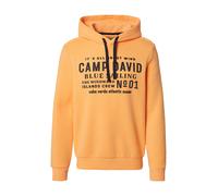 CAMP DAVID Felpa blu scuro / arancione Uomo - Abbigliamento - Taglie comode - Felpe CAMP DAVID L