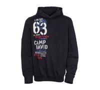 Camp David Felpa Cappuccio Sweatshirt Pullover Uomo Cotone