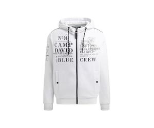 Camp David Felpa da uomo con cappuccio e logo Artworks