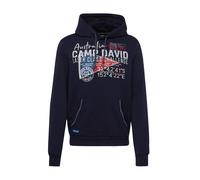 CAMP DAVID Felpa 'Laser Sailing' navy / genziana / rosso / bianco Uomo CAMP DAVID S navy / genziana / rosso / bianco
