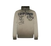 CAMP DAVID Felpa 'The Craftsmen' cachi / nero Uomo CAMP DAVID L cachi / nero
