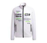 CAMP DAVID Giacca di felpa 'Game.Set.Match' bianco Uomo CAMP DAVID XL