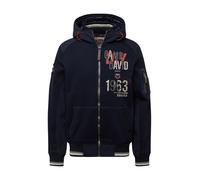 CAMP DAVID Giacca di mezza stagione 'The Craftsmen' blu scuro / rosso / bianco Uomo CAMP DAVID XXL blu scuro / rosso / bianco