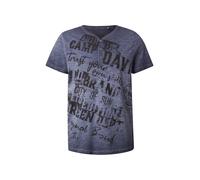 CAMP DAVID Maglietta blu sfumato / nero Uomo CAMP DAVID L blu sfumato / nero