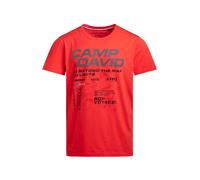 CAMP DAVID Maglietta 'French Coast I' rosso / nero / bianco Uomo - Abbigliamento - Taglie comode - Maglie e T-shirt CAMP DAVID L
