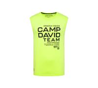 CAMP DAVID Maglietta giallo neon / nero Uomo CAMP DAVID L giallo neon / nero
