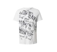 CAMP DAVID Maglietta grigio scuro / bianco Uomo CAMP DAVID XXL grigio scuro / bianco
