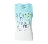 CAMP DAVID Maglietta marino / acqua / menta / bianco Uomo CAMP DAVID M marino / acqua / menta / bianco