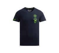 CAMP DAVID Maglietta navy / verde neon Uomo CAMP DAVID S