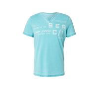 CAMP DAVID Maglietta turchese / bianco Uomo - Abbigliamento - Taglie comode - Maglie e T-shirt CAMP DAVID XXL