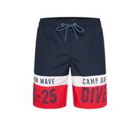 CAMP DAVID Pantaloncini da bagno blu / rosso / bianco Uomo CAMP DAVID XXL