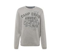 CAMP DAVID Pullover blu / grigio / nero Uomo CAMP DAVID XXL blu / grigio / nero
