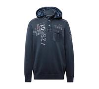 CAMP DAVID Pullover blu / marino / bianco Uomo - Abbigliamento - Pullover e cardigan - Pullover - Pullover con cappuccio CAMP DAVID XXL