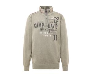 CAMP DAVID Pullover grigio / cachi / nero Uomo - Abbigliamento - Pullover e cardigan - Pullover - Pullover dolcevita CAMP DAVID M