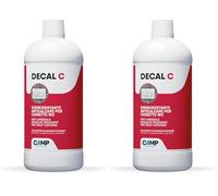 Camp DECAL-C, Disincrostante anticalcare professionale per cassette wc da incasso o esterne, Ad alta concentrazione, 1 L (Confezione da 2)