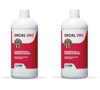 Camp DECAL VRC disincrostante acido a viraggio di colorazione per il lavaggio di caldaie, serpentine e scambiatori di calore in rame, acciaio e ghisa, 1 L (Confezione da 2)