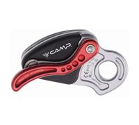 CAMP Druid PRO, Discensore autofrenante Unisex-Adulto, Rosso-Nero, Taglia Unica