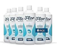 ?CAMP FLOR OCEAN, DETERGENTE CONCENTRATO PER TUTTI I PAVIMENTI ACQUA MARINA 6X10