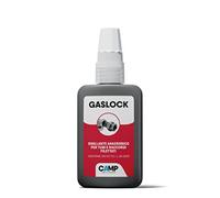 CAMP GAS LOCK Sigillante per tubi e raccordi filettati, per impianti aria, gas, acqua, oli, 50ml